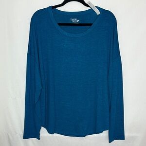 Time and Tru Lightweight Long Sleeve Sweater